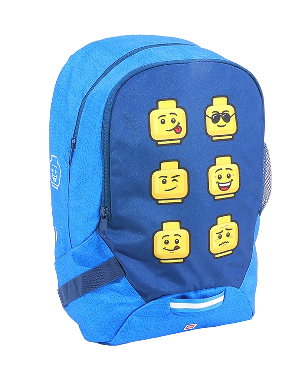LEGO Faces Blue školní batoh