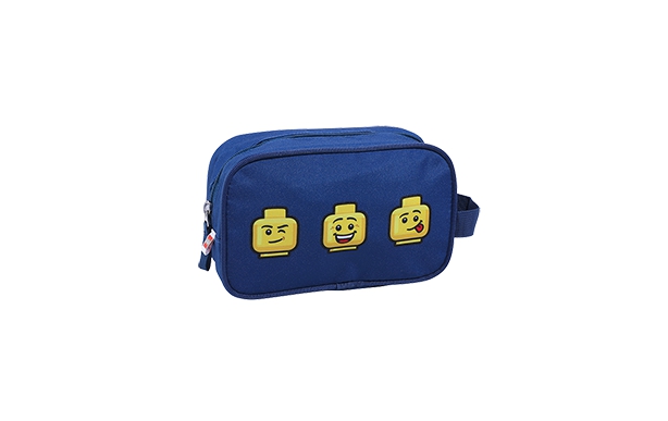 LEGO Faces Blue toaletní taška