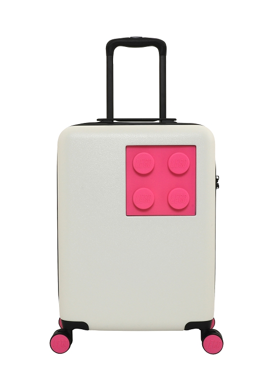 LEGO Luggage URBAN 20" - Bílý/Světle fialový