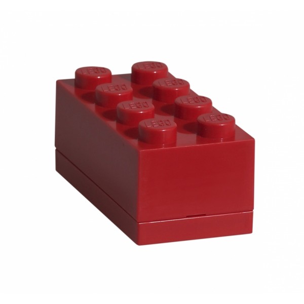 LEGO mini box 8 46 x 92 x 43 mm - červená
