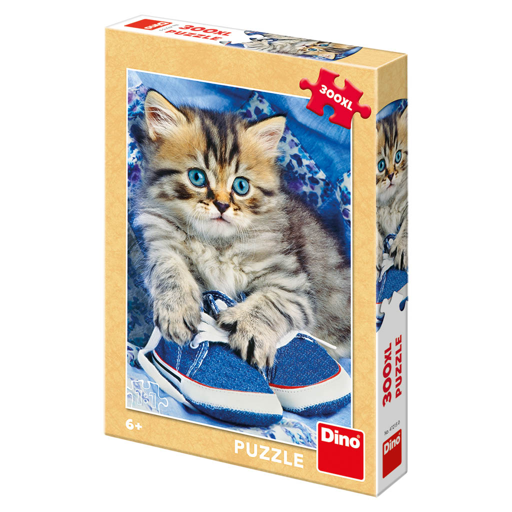 Kotě v modré botě 300 xl puzzle nové