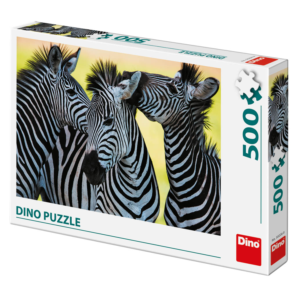 Tři zebry 500 puzzle