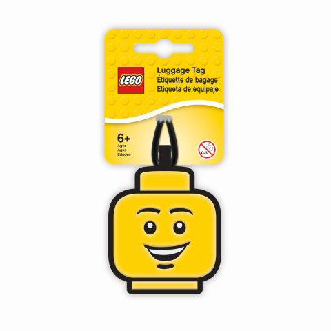 LEGO Iconic Jmenovka na zavazadlo - Hlava dívky