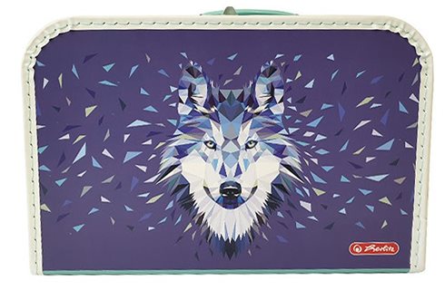 Herlitz Dětský kufřík 35 cm Wild animals Vlk