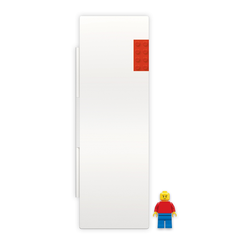 LEGO Stationery Pouzdro s minifigurkou, červené