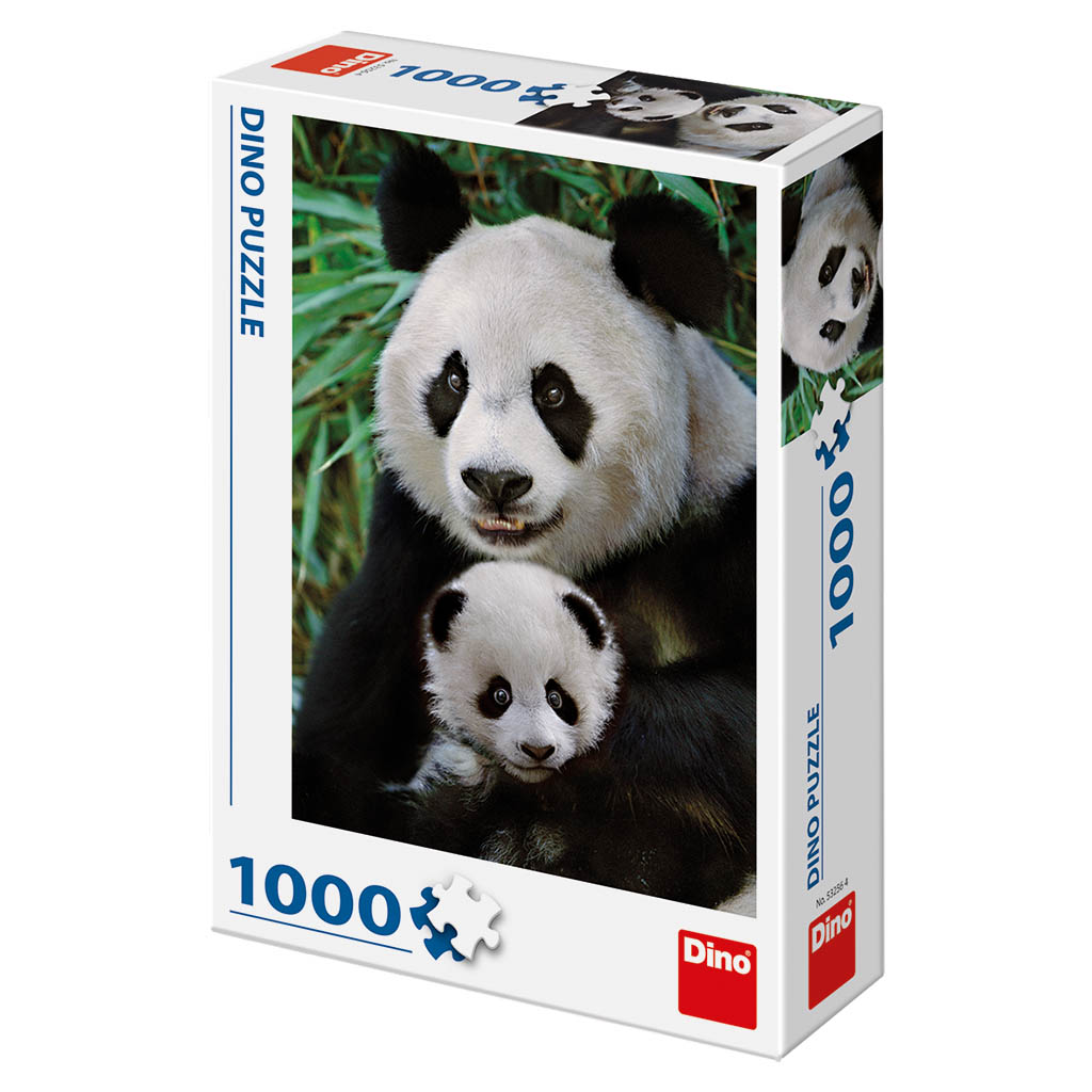 Pandí rodina 1000 puzzle nové