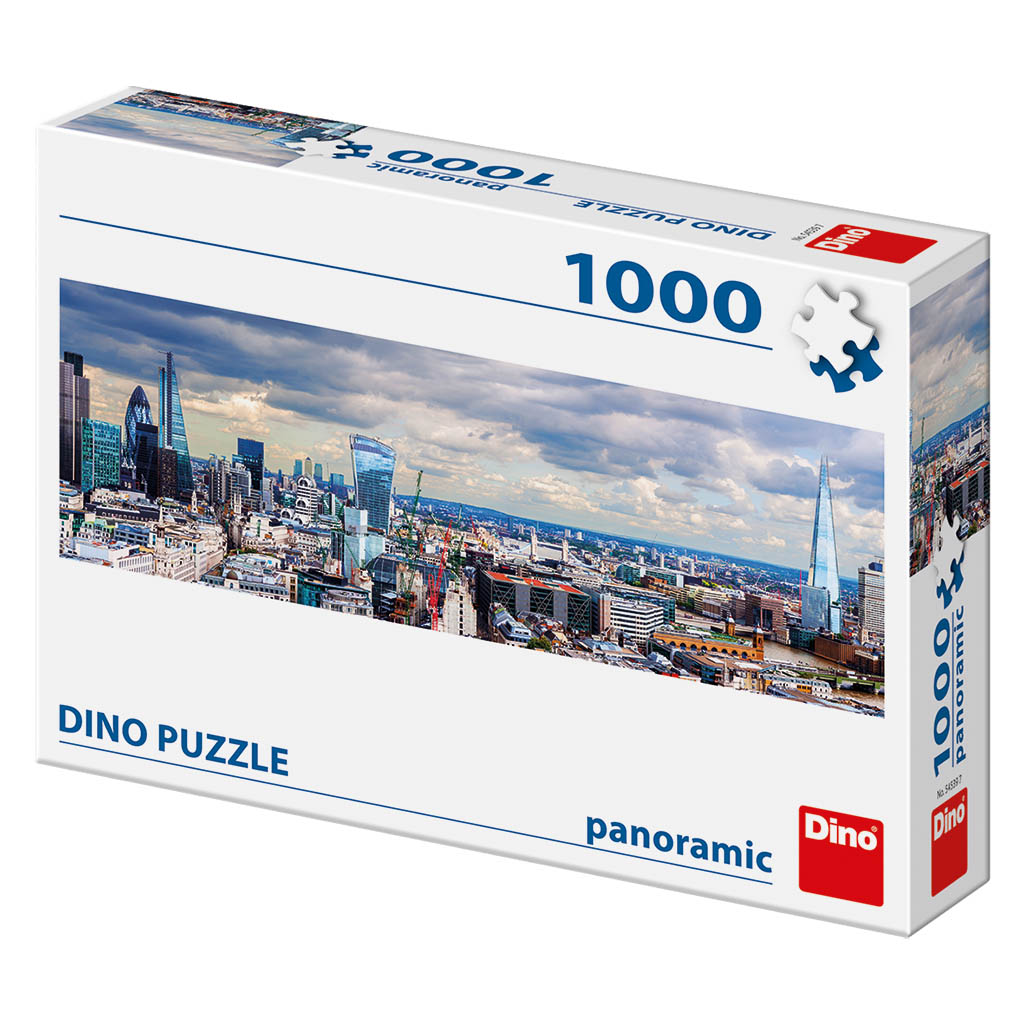 Pohled na Londýn 1000 panoramic puzzle nové