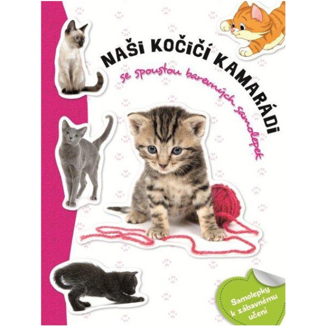Samolepková knížka - Kočičí kamarádi