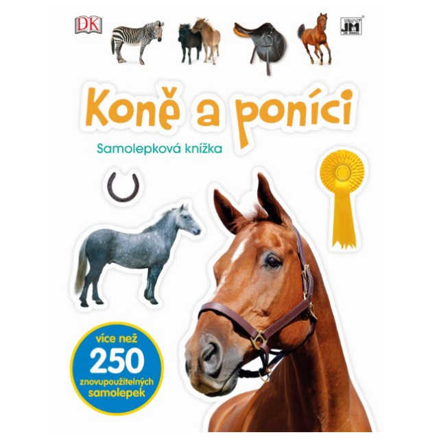 Samolepková knížka - Koně a poníci