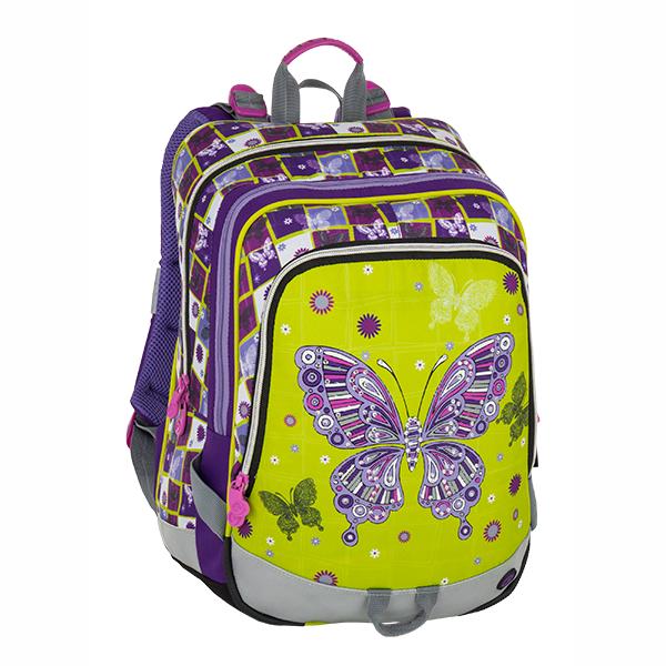 Bagmaster tříkomorový školní batoh ALFA pro prvňáčky
