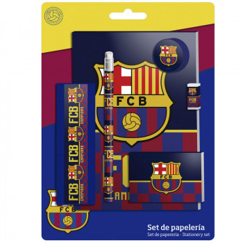 Set 7 ks školních potřeb FC Barcelona