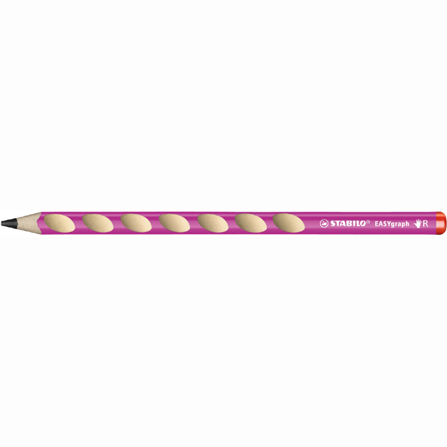 STABILO® EASYgraph R HB růžová ergonomicky tvarovaná grafitová tužka