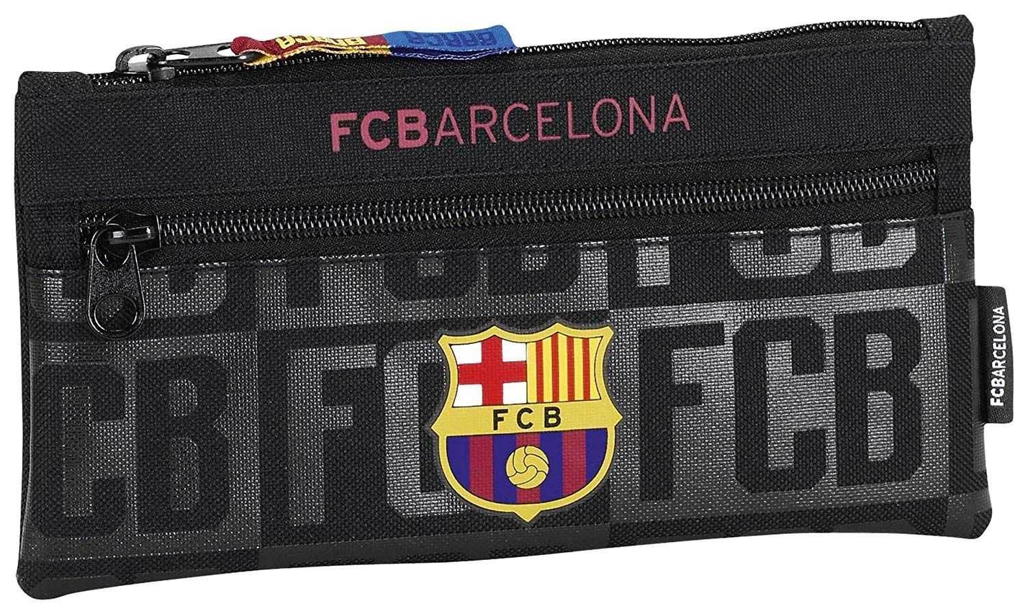 Plochý penál dva zipy - FC Barcelona