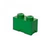 LEGO úložný box 2 125 x 250 x 180 mm - tmavě zelená