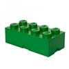 LEGO úložný box 8 250 x 500 x 180 mm - tmavě zelená