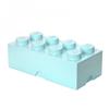 LEGO úložný box 8 (DIF) 250 x 500 x 180 mm - aqua