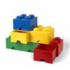 LEGO úložný box 4 s šuplíkem - modrá