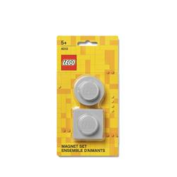 LEGO magnetky, set 2 ks - šedá