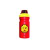 LEGO ICONIC Girl láhev na pití transparentní - žlutá/červená