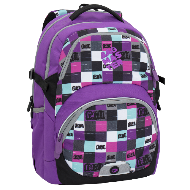 Bagmaster dívčí školní batoh pro třetí třídu THEORY 6 A VIOLET